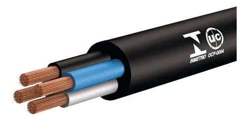 Cabo PP Flex 4 x 25mm² Cobre 1kv 90º Hepr vendido por metro