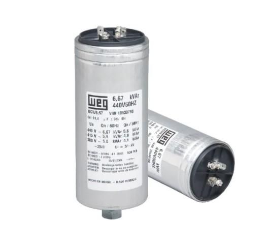 Capacitor Monofásico 5,00Kvar 380V Ucw 5,0V40L10 (10045951)