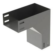 Eletrocalha Lisa Curva Inv 100X50 Inox