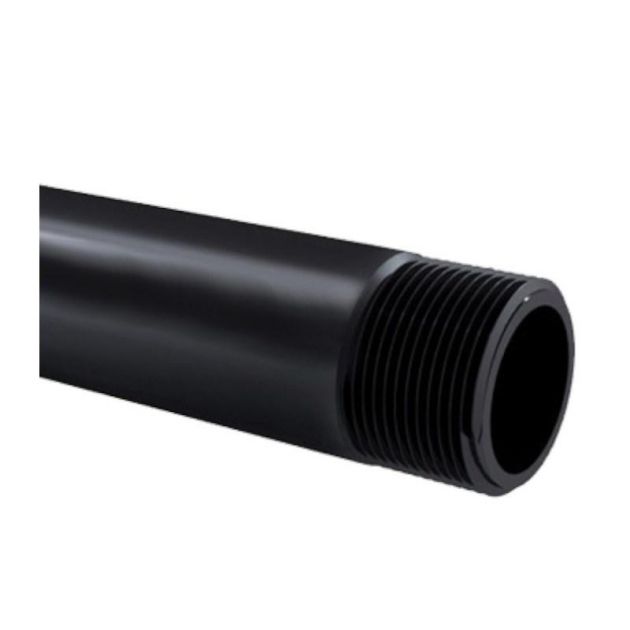 Eletroduto Conduite PVC Bitola 2.1/2" 3 metros com rosca Preto