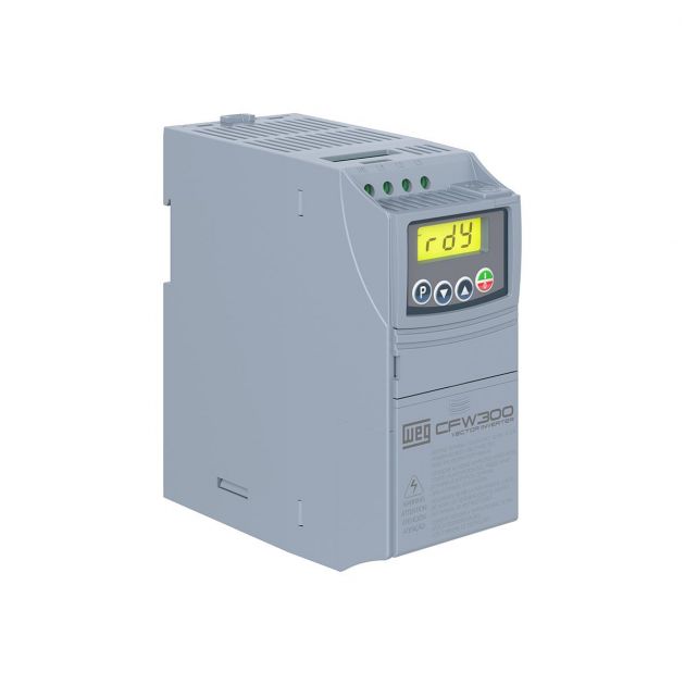 Inversor de Frequência Weg CFW300 Monofásico 0,5CV 220V 2,6A (13059320)